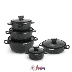 سرویس قابلمه 10 پارچه گرانیت لایف اسمایل ST10